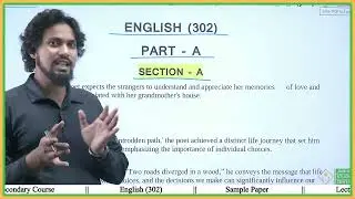 English (302) Sample Paper NIOS Senior Secondary