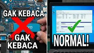 PASANG SSD M2 NVME PERTAMA GAK KEBACA ENDINGNYA BISA