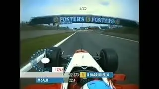 F1 &ndash; Mika Salo (Toyota V10) Onboard &ndash; Spain 2002