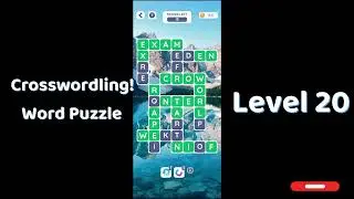 🧩 Crosswordling Level 20 Answers | Word Puzzle Game 🧠 | Go Answer