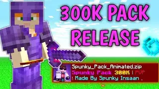 SPUNKY INSAAN 300K PvP Texture Pack Release... 🔥 || the all rounder texture pack is here