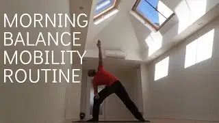 Beginners Yoga Balance and Mobility Practice | Morning Body Wake Up!