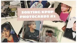 SORTING PHOTOCARDS #2 | OVER 100 CARDS! ✨