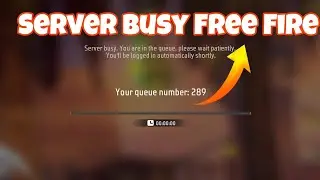 Free Fire Server Busy Problem | Free Fire Server down
