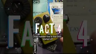 TOP 5 Facts about DOD pedals, No1 is cheeky #top5 #guitarpedal #dod #guitar #pedals #pedal