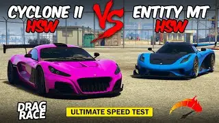 GTA 5 ONLINE : CYCLONE II VS ENTITY MT (SPEED COMPARISON)