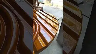exterior and interior glossy pu polish #shorts