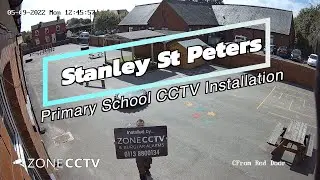 School CCTV Install at Stanley St Peters Primary, Wakefield Sept 2022