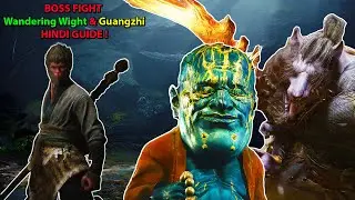 Defeated Wandering Wight & Guangzhi in First Try 😱 | Black Myth Wukong Hindi Boss Fight Guide!