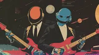 Daft Punk Digital Disco Landscape🌌 | Chillwave, Synthwave, Retro Funk, Nu Disco, Electronic Playlist