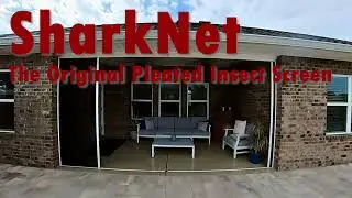 SharkNet Partitioned and Retractable Insect Screen