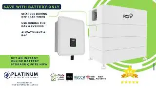 Platinum ElectricalSolutions Battery Only Energy Storage