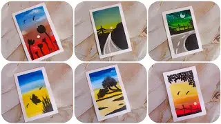 10 Easy Painting Ideas 🎨 | Beautiful & Satisfying Art Video