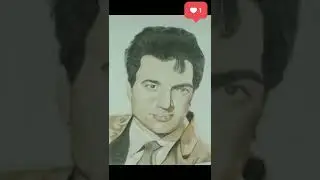 color portrait for dharmendra sir...