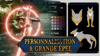 MH Rise | Gameplay Grande &Eacute;p&eacute;e & Menus de cr&eacute;ations !!