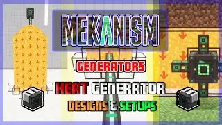 Minecraft 🔧 Mekanism: Генераторы 🔥 Настройки теплогенераторов