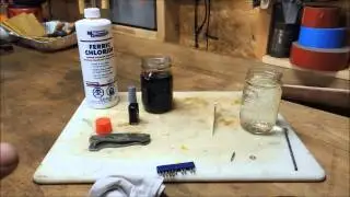 DIY - How to Acid Etch Knife Blades - Spyderco Paramilitary 2
