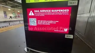 New Jersey rail commuters seek other means of transit as train engineers strike