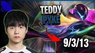 DRX Teddy UTILITY Pyke vs Janna | 15.9