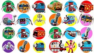 Spin Wheel Choo Choo Charles, Bus Eater, Thomas Cursed, Thomas Lipan, House Head