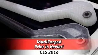 MarkForged Mark One (composite 3D printer) at CES 2016