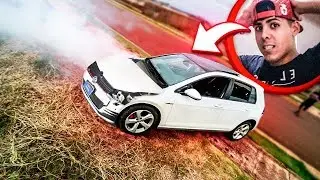 RENATO GARCIA BATEU MEU CARRO !!!