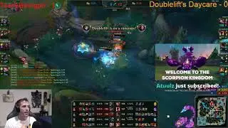 Insane Doublelift outplay Inhouse Tourney