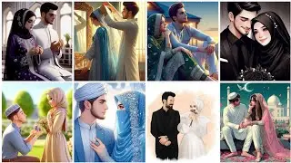 💖🧿 Muslim cartoon couple profile pictures💞🎀 || Islamic cartoon couple DP 😍🔥||