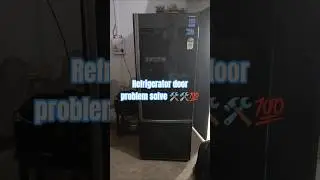 The Best Refrigerator Door Closing Solution| Hitachi Refrigerator door closing problem | Babluactech