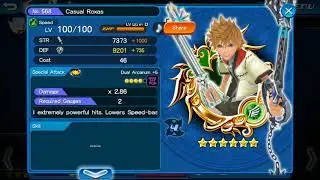 KHUx NA Casual Roxas Medal Showcase (W/T 180% HD Xion)