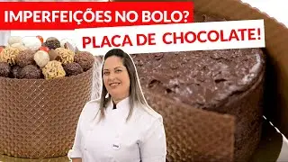 COMO DECORAR UM BOLO COM PLACA DE TEXTURA PARA CHOCOLATE COM EDNA AGUNZO E BWB | LOJA SANTO ANTONIO