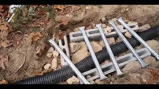 New Dry Well Pit for New Bathroom