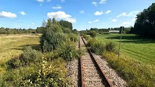 Gävle-Norrsundet från förarplats / Führerstandsmitfahrt