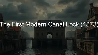 The First Modern Canal Lock (1373)