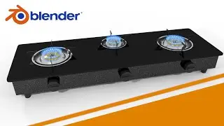Bender 4.1 - Gas stove modelling tutorial