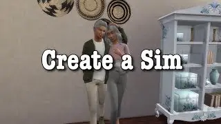 Sims 4: Create a sim | elderly couple
