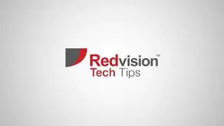 Redvision Tech Tips 006 - Setting a Home Position