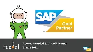 𝗥𝗼𝗰𝗸𝗲𝘁 𝗔𝗰𝗵𝗶𝗲𝘃𝗲 𝗦𝗔𝗣 𝗚𝗼𝗹𝗱 𝗣𝗮𝗿𝘁𝗻𝗲𝗿 𝗦𝘁𝗮𝘁𝘂𝘀 - 𝗖𝗘𝗢 𝗟𝗲𝘄𝗶𝘀 𝗠𝗮𝗿𝘀𝘁𝗼𝗻