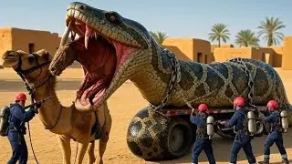 &ldquo;World&rsquo;s Biggest Python vs Camel 😱 Rescue Mission!&rdquo;