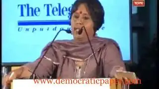 Anupam Kher vs Barkha Dutt ,The Telegraph National Debate 5th March 2016