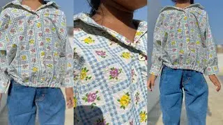 4 years girl Top | Summer Top Design | Picnic Shirt/Top/Dress | Cutting & Stitching