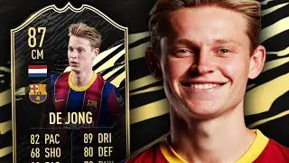 PLAYMAKER ⚽ 87 СИФ ДЕ ЙОНГ ОБЗОР ИГРОКОВ - FIFA 21 ULTIMATE TEAM