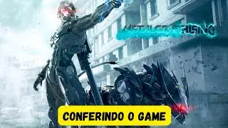 GAMEPLAY METAL GEAR RISING REVENGEANCE - CONFERINDO O GAME (PS3)