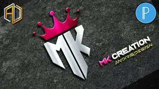CARA EDIT MONOGRAM LETTER M&K | Aplikasi Pixellab | @Andiris Official