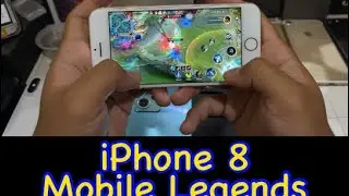 Outdated Small iPhone! || Apple iPhone 8 Mobile Legends 60fps Game Test in 2025