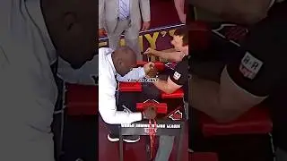 Shaq Takes on the GOAT of Arm Wrestling!