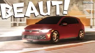Best Looking VW in The Game? | 2022 Volkswagen Golf Review | Greenville Roblox
