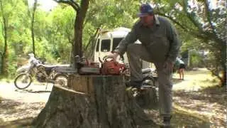 CHAINSAW DURATECH D362 IN ACTION