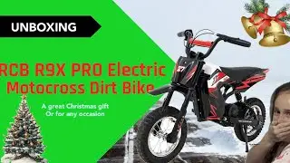 Best Christmas Gift? 🎄 RCB R9X Pro Kids Electric Dirt Bike Review & Unboxing