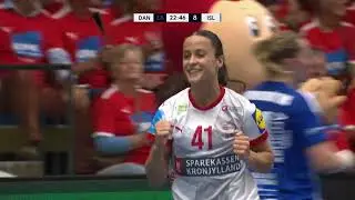 Denmark-Iceland handball match highlights, September 2025